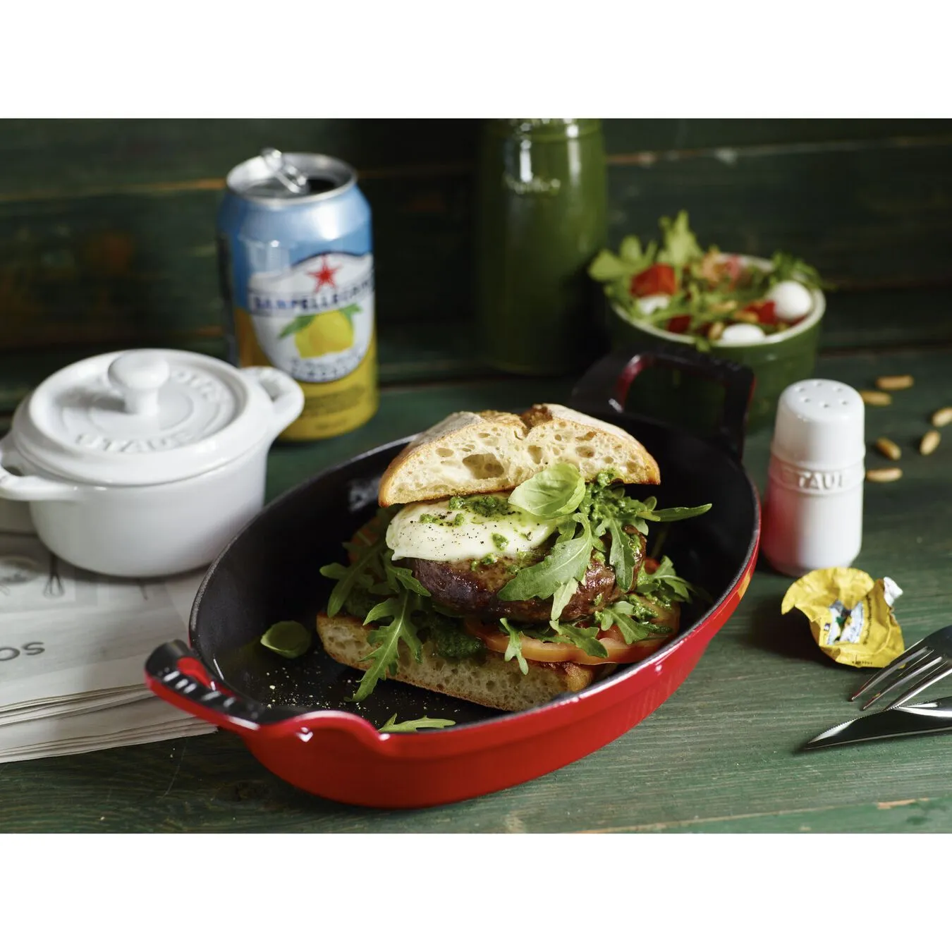 Staub Pirofila Ovale - 24 Cm, Ciliegia - immagine 2