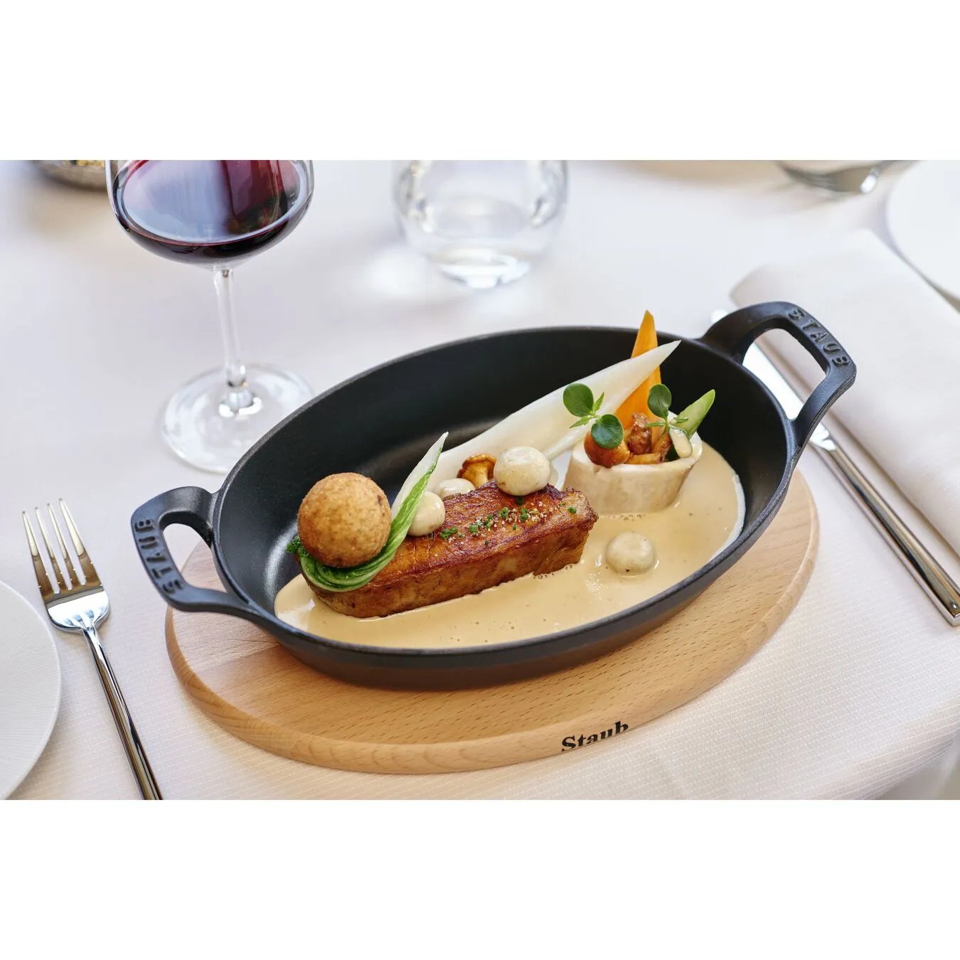 Staub Pirofila Ovale - 24 Cm, Nera - immagine 2