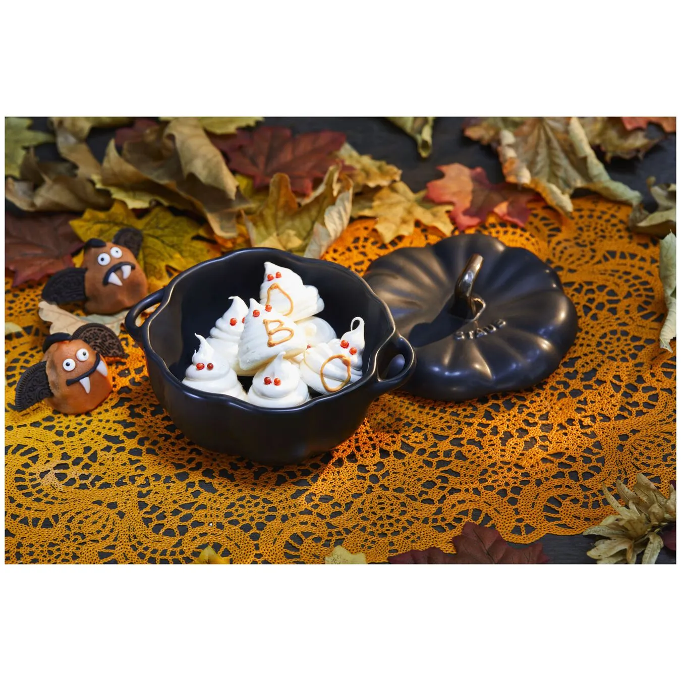 Staub Cocotte Zucca - 12 Cm, Nera - immagine 3