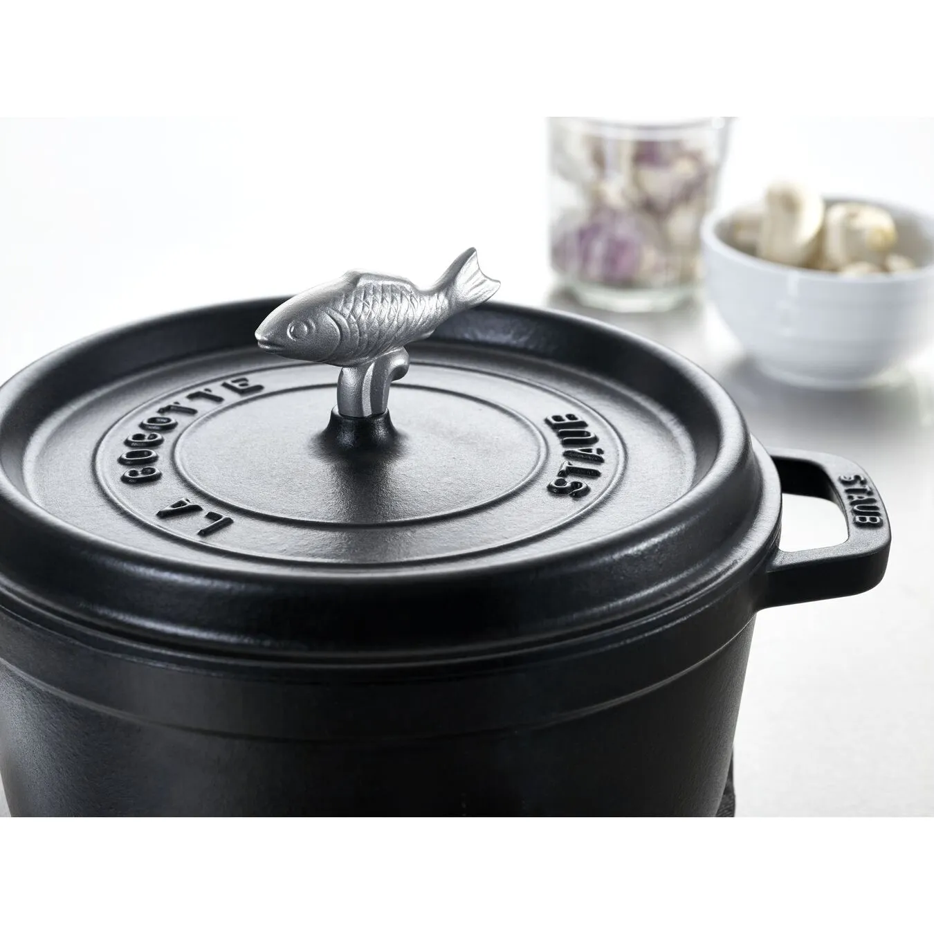 Staub Pomello Pesce - 8 Cm, Acciaio Inox - immagine 2