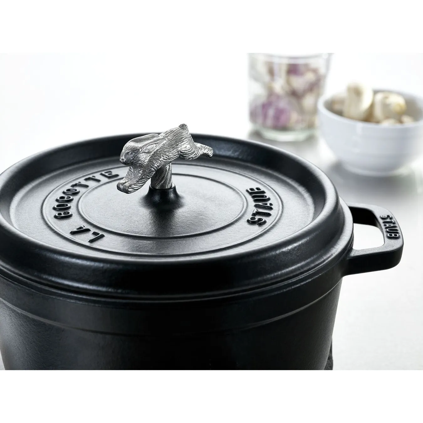 Staub Pomello Coniglio - 7 Cm, Acciaio Inox - immagine 2