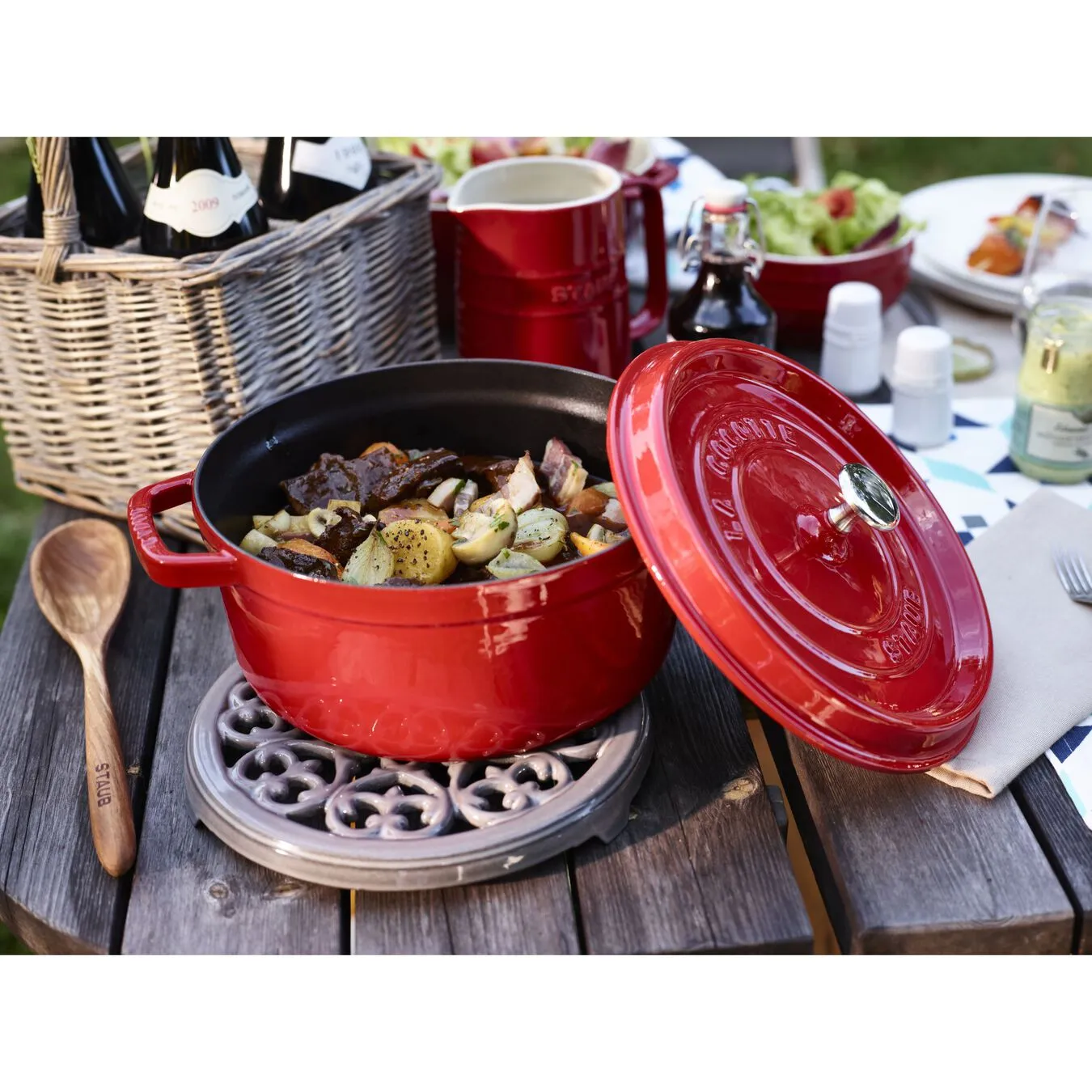 Staub Sottopentola Rotondo - 18 Cm, Ghisa - immagine 3