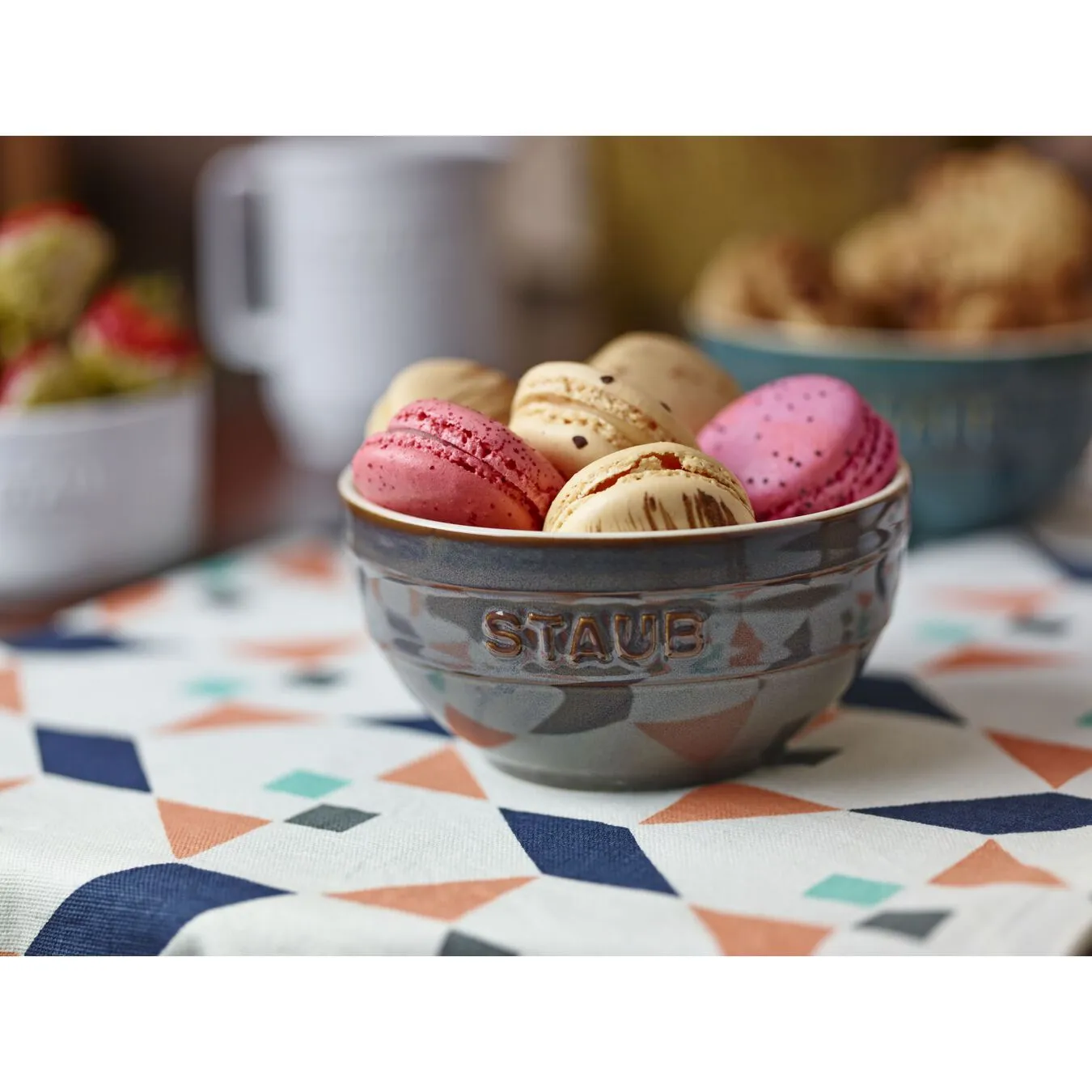 Staub Set Di Ciotole - 4-pz., Grigio Antico - immagine 4