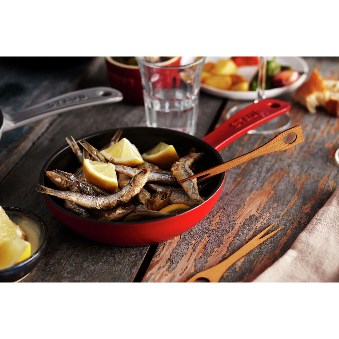 Staub Padella - 16 Cm, Ghisa, Black Matt - immagine 4