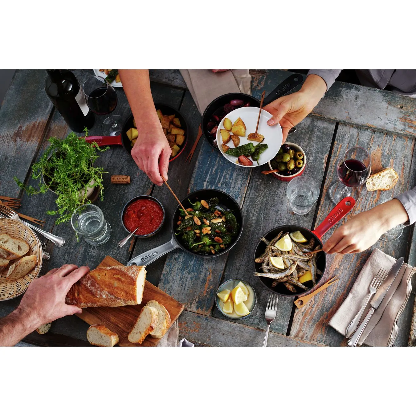 Staub Padella - 16 Cm, Ghisa, Black Matt - immagine 4