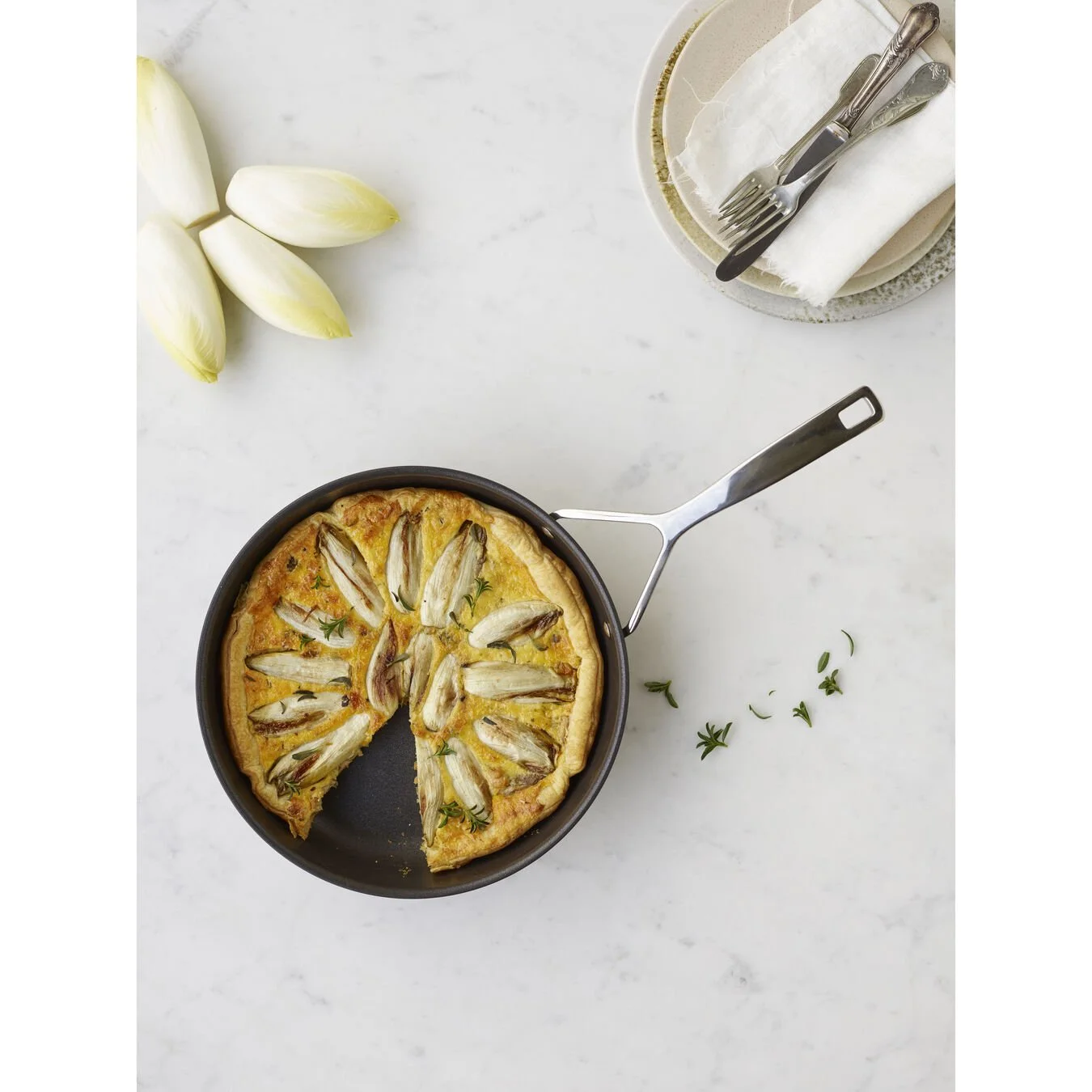 Demeyere Padella - 28 Cm, Alluminio, Duraslide Titanium - immagine 6