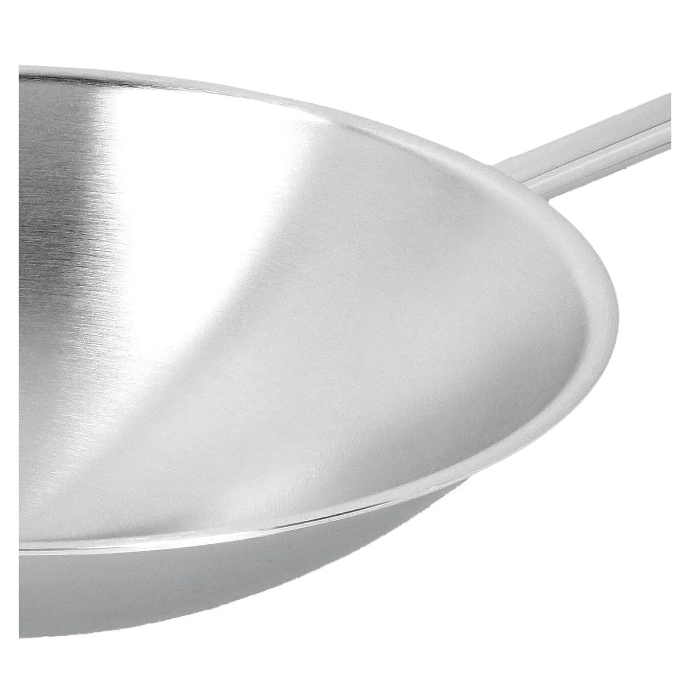 Demeyere Wok Fondo Tondo - 36 Cm, 18/10 Acciaio Inossidabile - immagine 5