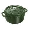 Staub Cocotte Rotonda - 24 Cm, Basilico