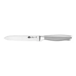 Ballarini Coltello Universale Seghettato - 13 Cm, Argento