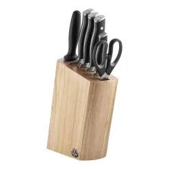 Ballarini Set Di Coltelli Con Ceppo - 7-pz., Naturale
