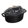 Staub Cocotte Ovale - 17 Cm, Nera
