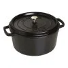Staub Cocotte Rotonda - 28 Cm, Nera