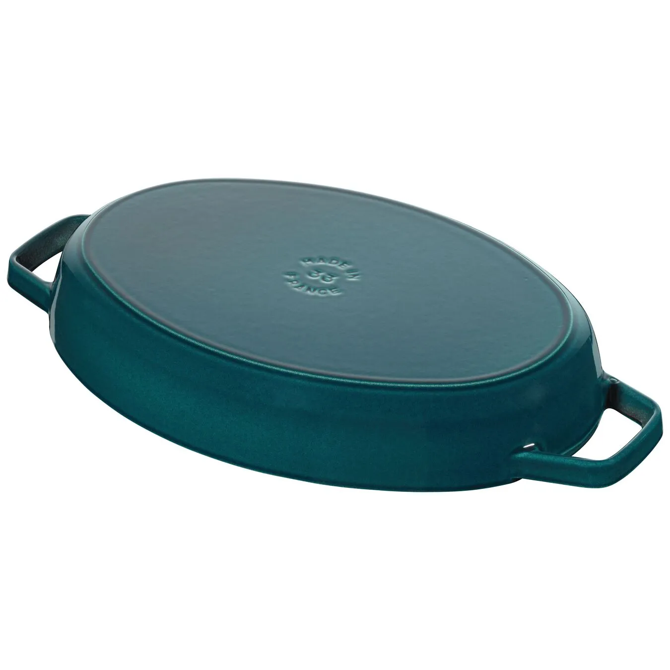 Staub Pirofila Con Coperchio Ovale - 33 Cm, La-Mer - immagine 3