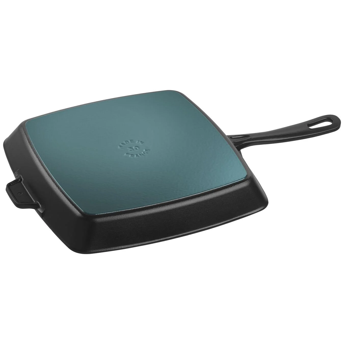 Staub Grill Con Manico Quadrata - 30 X 30 Cm, Nera - immagine 2