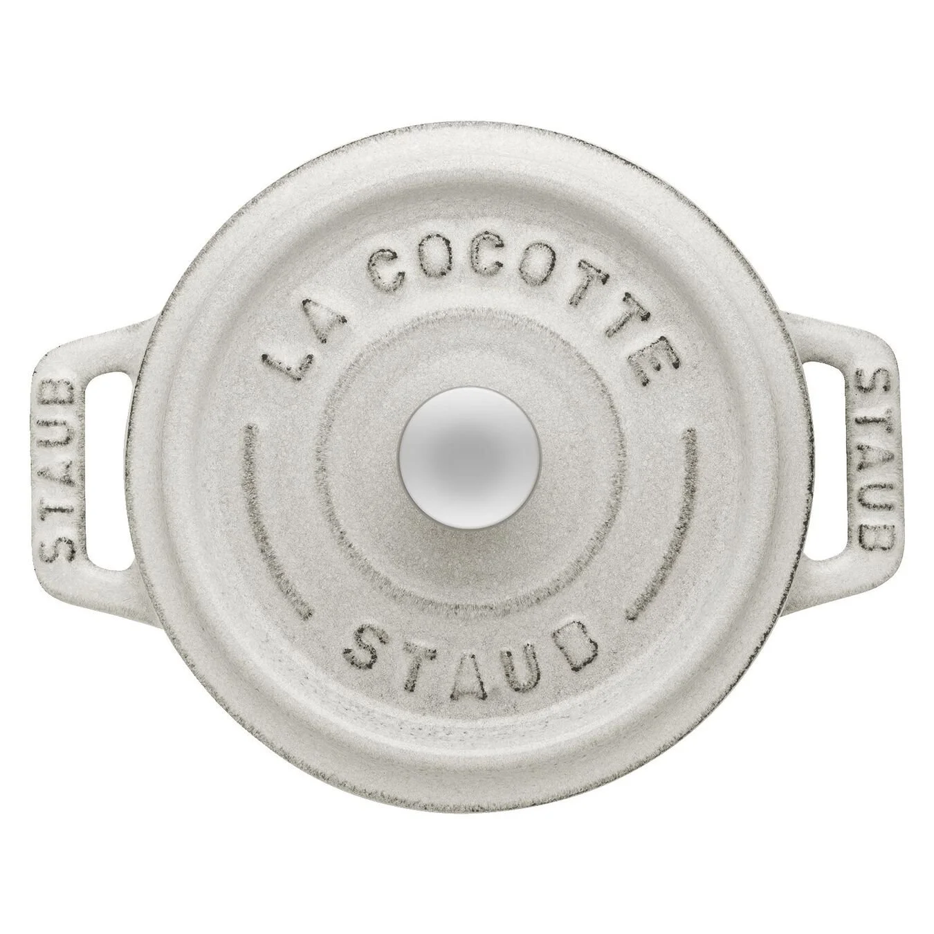 Staub Mini Cocotte Rotonda - 10 Cm, Tartufo Bianco - immagine 3