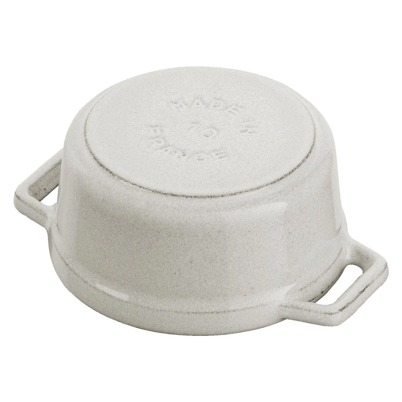 Staub Mini Cocotte Rotonda - 10 Cm, Tartufo Bianco - immagine 4