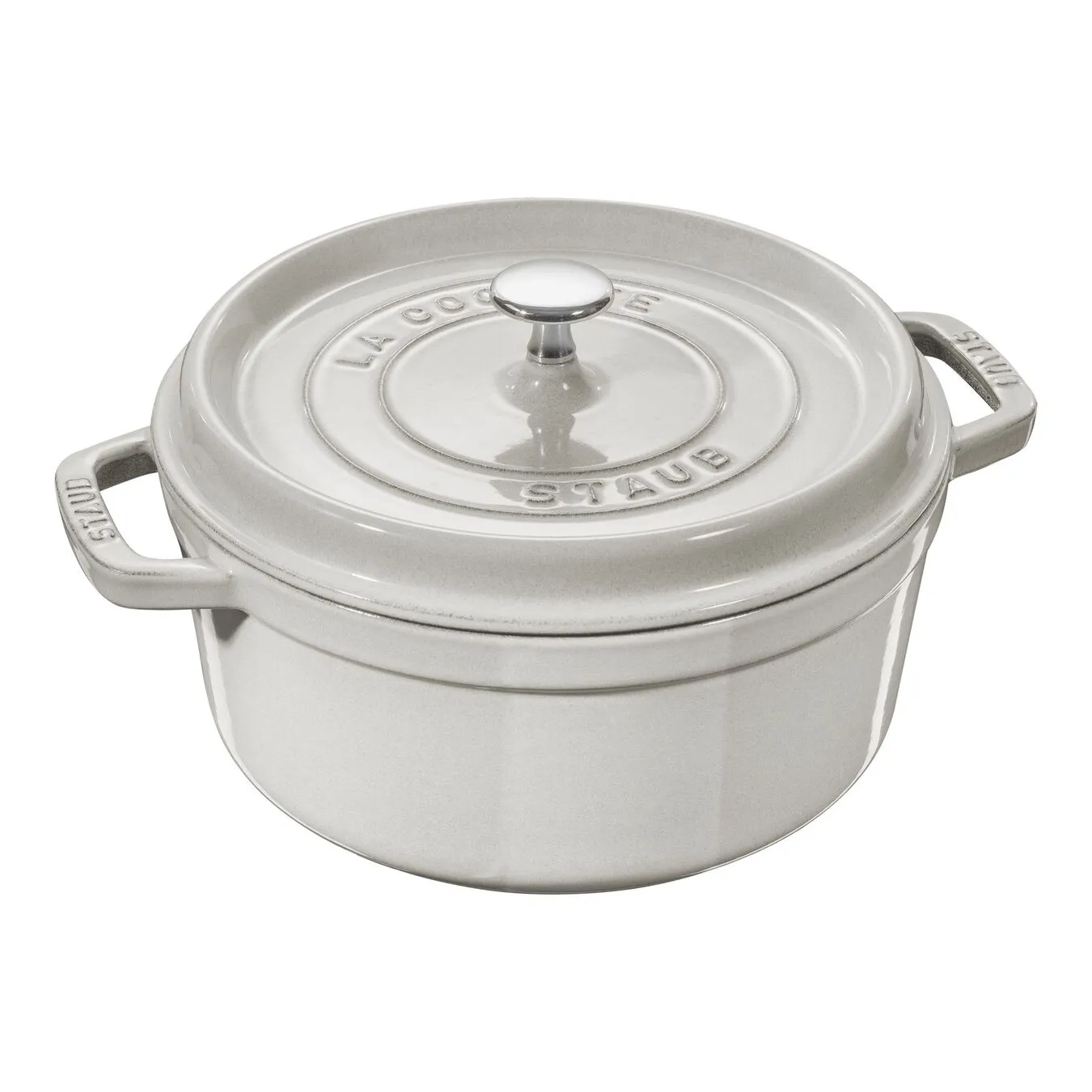 Staub Cocotte Rotonda - 18 Cm, Tartufo Bianco