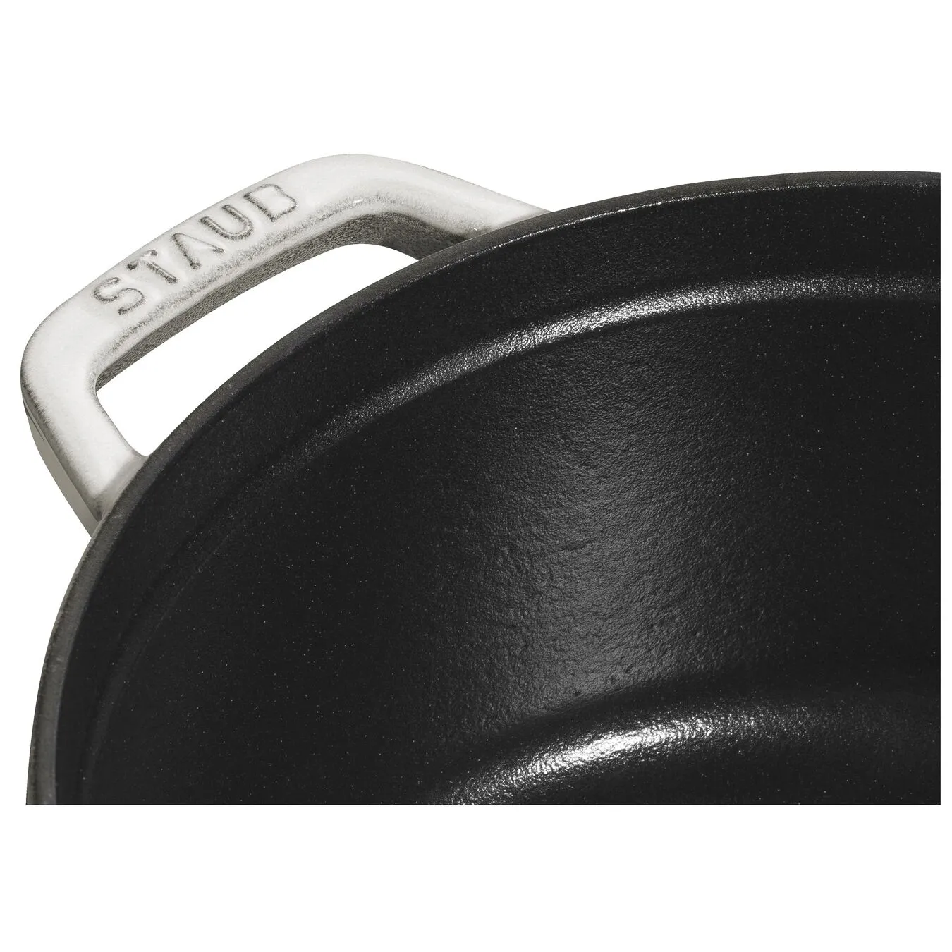 Staub Cocotte Rotonda - 22 Cm, Tartufo Bianco - immagine 4