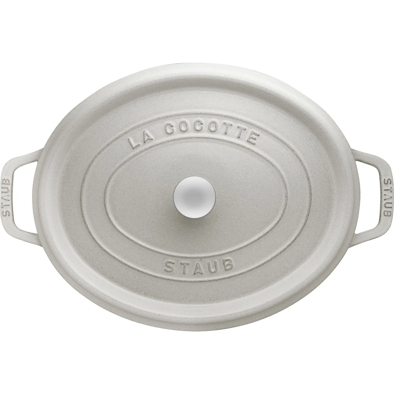 Staub Cocotte Ovale - 27 Cm, Tartufo Bianco - immagine 3