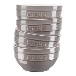 Staub Set Di Ciotole - 4-pz., Grigio Antico
