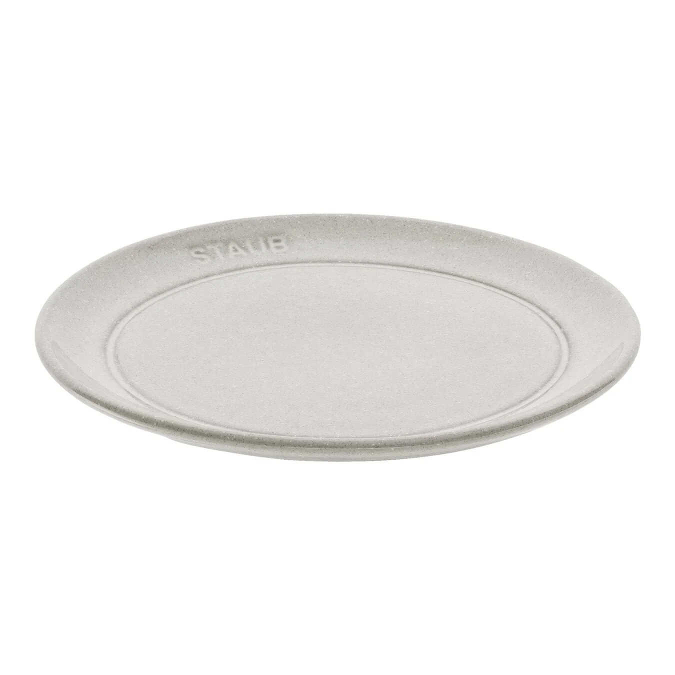 Staub Piatto Piano Rotondo - 15 Cm, Tartufo Bianco