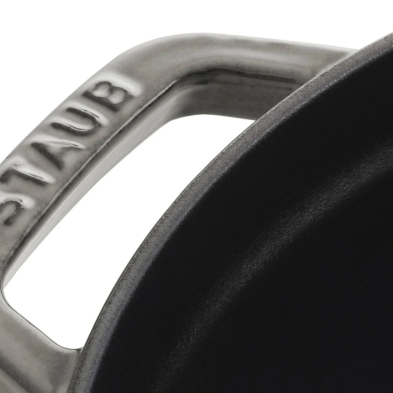 Staub Cocotte Rotonda - 18 Cm, Colore Grigio Grafite - immagine 3