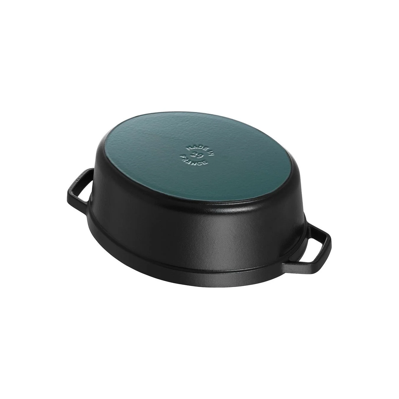 Staub Cocotte Ovale - 31 Cm, Nera - immagine 2
