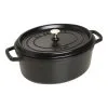 Staub Cocotte Ovale - 31 Cm, Nera