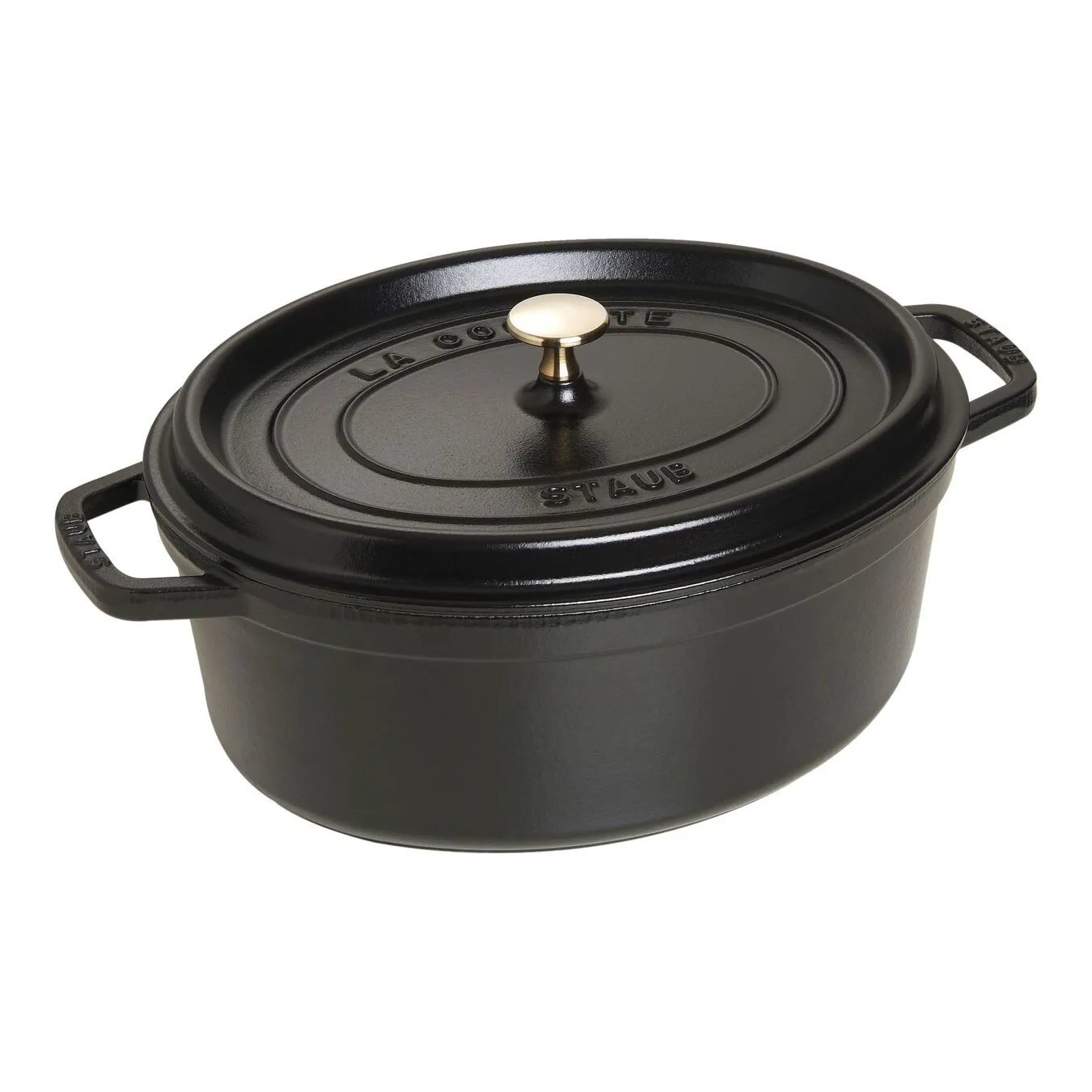 Staub Cocotte Ovale - 31 Cm, Nera