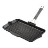 Staub Grill Con Becchi Rettangolare - 34 X 21 Cm, Nero