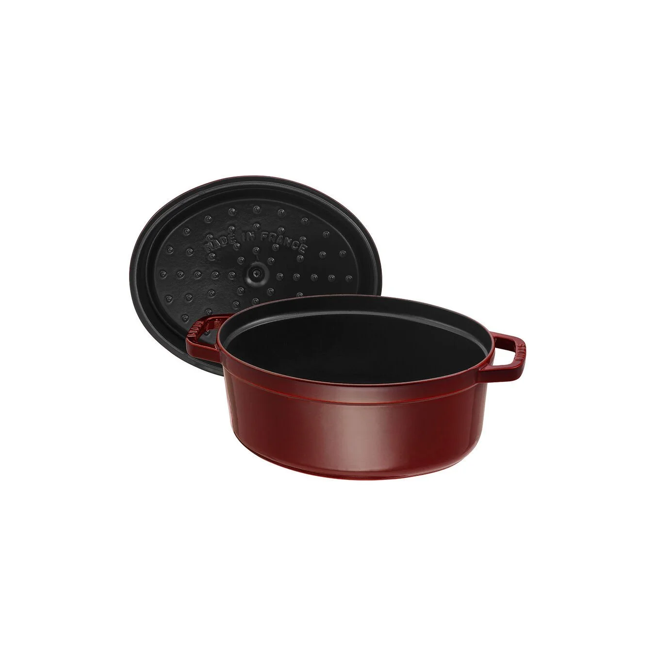Staub Cocotte Ovale - 33 Cm, Granatina - immagine 3