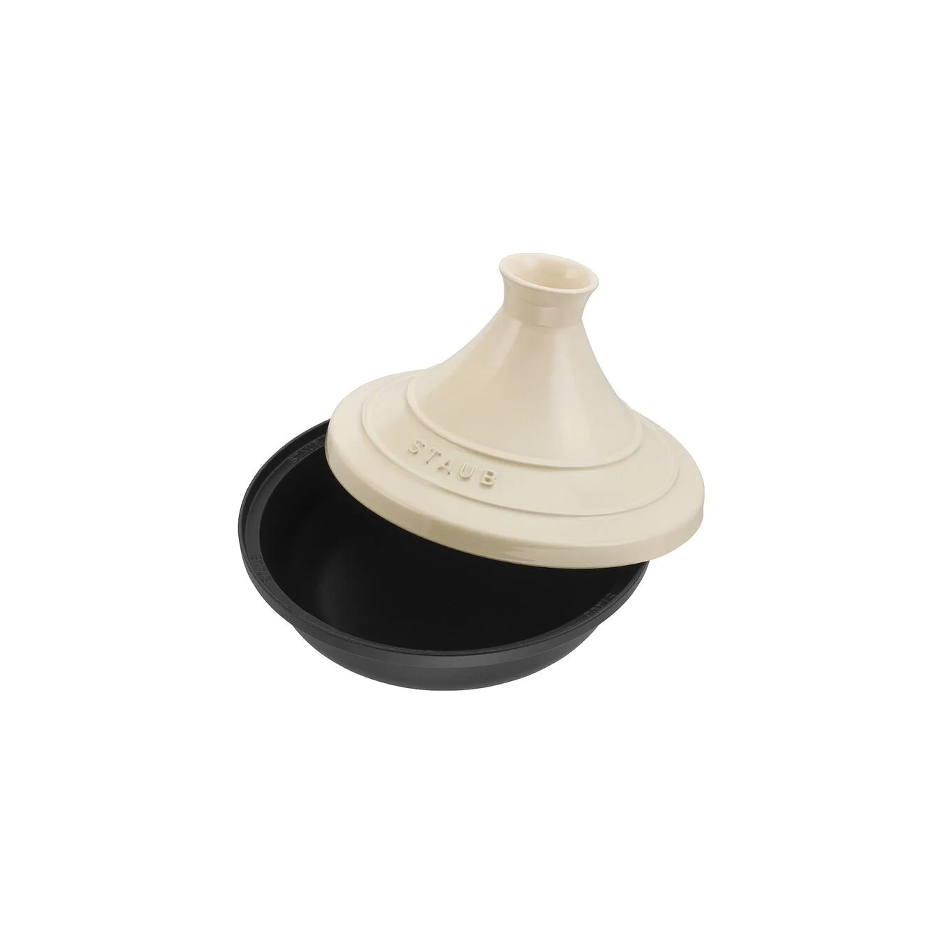 Staub Tajine - 20 Cm, Crema - immagine 2