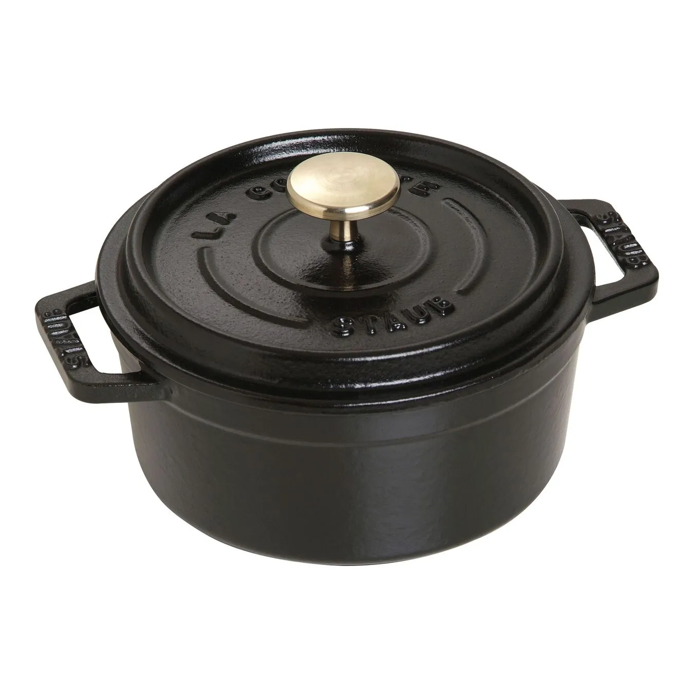 Staub Cocotte Rotonda - 12 Cm, Nera