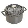 Staub Cocotte Rotonda - 14 Cm, Colore Grigio Grafite