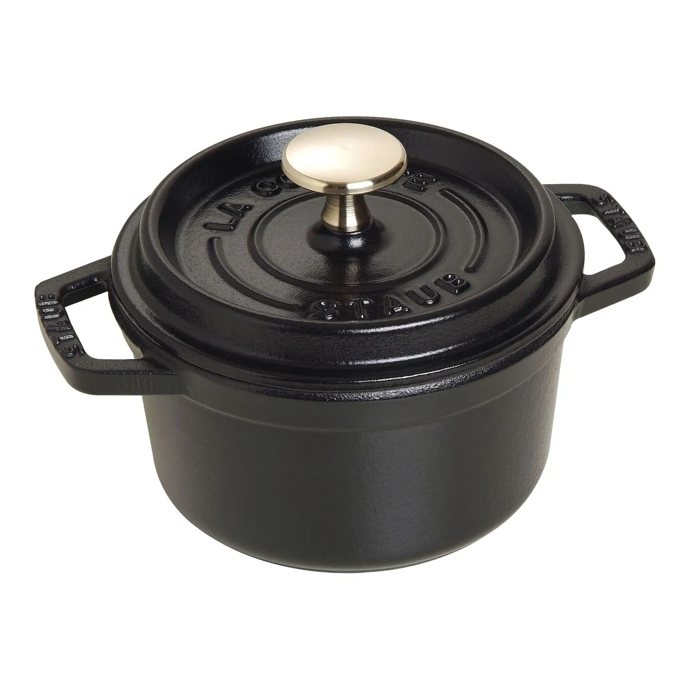 Staub Cocotte Rotonda - 14 Cm, Nera