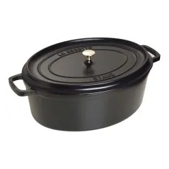 Staub Cocotte Ovale - 41 Cm, Nera