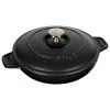 Staub Pirofila Con Coperchio Rotonda - 20 Cm, Nero