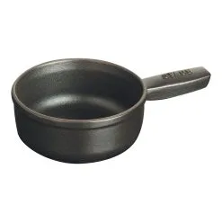 Staub Pentola Da Fonduta - 12 Cm, Nera