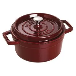 Staub Cocotte Rotonda - 22 Cm, Granatina