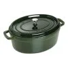 Staub Cocotte Ovale - 33 Cm, Basilico