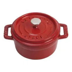 Staub Mini Cocotte Rotonda - 10 Cm, Ciliegia