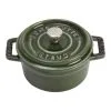 Staub Mini Cocotte Rotonda - 10 Cm, Basilico