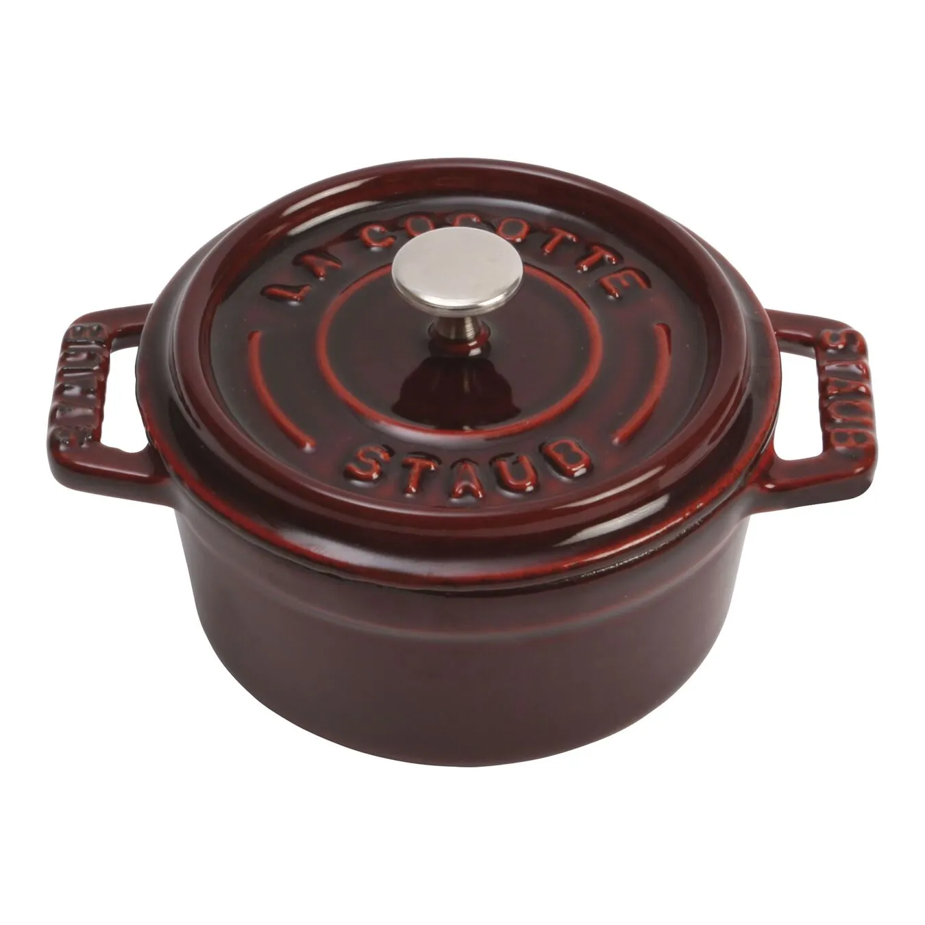 Staub Mini Cocotte Rotonda - 10 Cm, Granatina
