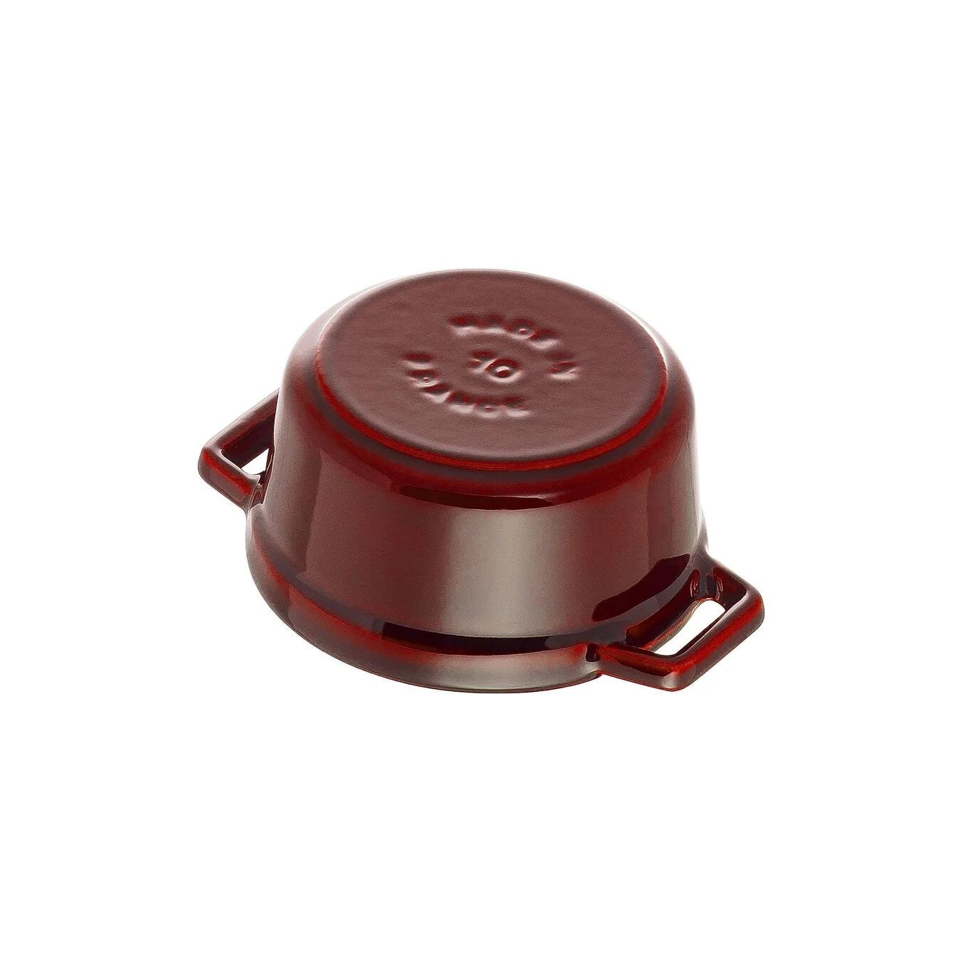 Staub Mini Cocotte Rotonda - 10 Cm, Granatina - immagine 4