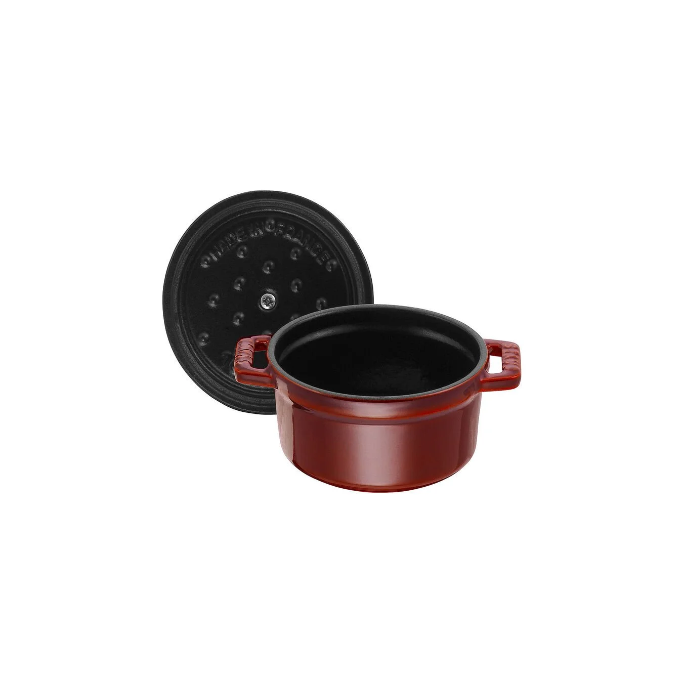 Staub Mini Cocotte Rotonda - 10 Cm, Granatina - immagine 5