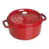 Staub Cocotte Rotonda - 24 Cm, Ciliegia