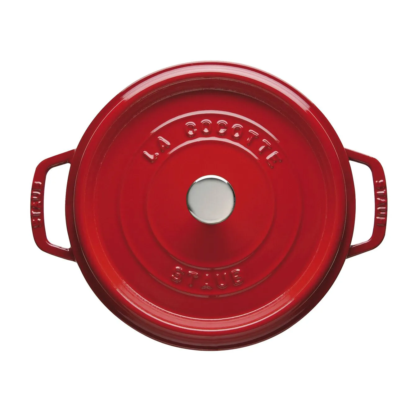 Staub Cocotte Rotonda - 24 Cm, Ciliegia - immagine 2