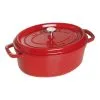 Staub Cocotte Ovale - 29 Cm, Ciliegia