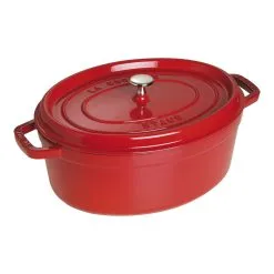 Staub Cocotte Ovale - 33 Cm, Ciliegia
