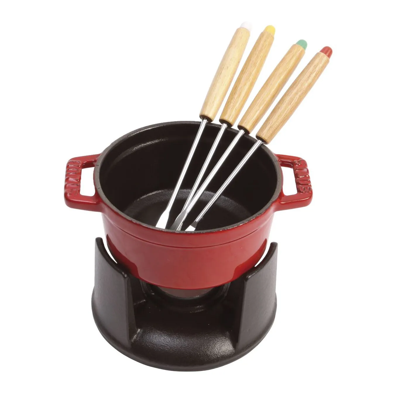 Staub Mini Set Per Fonduta - 7-pz., Ghisa - immagine 4